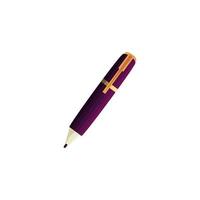 pen supply classic isolated icon vector