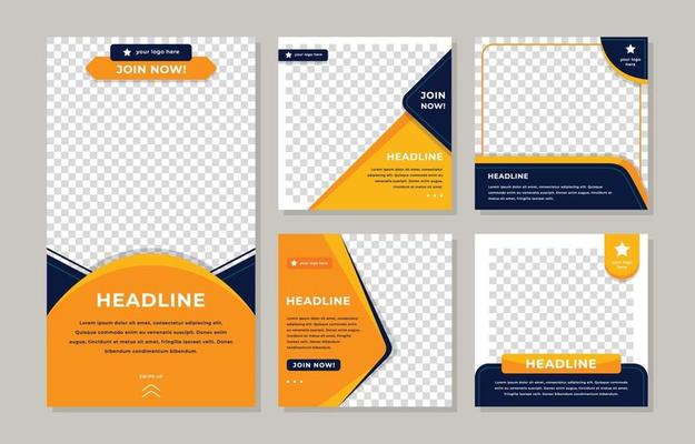 Modern Social Media Posts Template