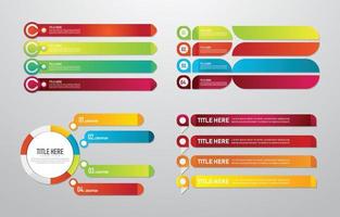 Infographic Element Template Concept vector