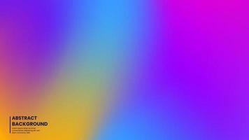 Abstract blurred gradient mesh background in subtle bright colors. vector