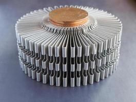 PC cpu heatsink photo