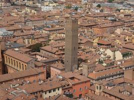 Aerial view of Bologna photo