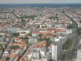 Berlin aerial view photo