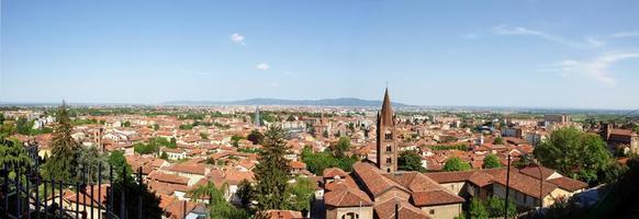 Turin panorama seen from Rivoli hill photo