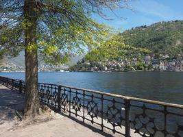 View of Lake Como photo