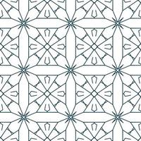 Hand drawn seamless repeat pattern in single color vector