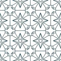 Hand drawn seamless repeat pattern in single color vector