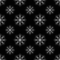 Hand drawn seamless repeat pattern in single color vector