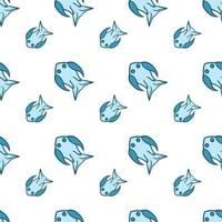 colorful vector repeat pattern, Hand drawn pattern or background.