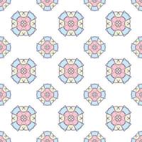 colorful vector repeat pattern, Hand drawn pattern or background.