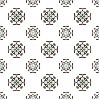 colorful vector repeat pattern, Hand drawn pattern or background.