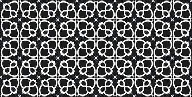 seamless flat ornament pattern template vector