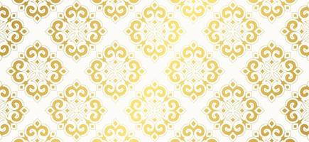 Luxury ornament pattern design background vector