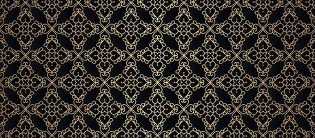 luxury dark seamless pattern background vector