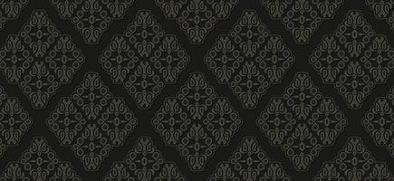 dark ethnic seamless pattern template vector