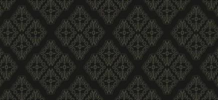 dark ethnic seamless pattern template vector