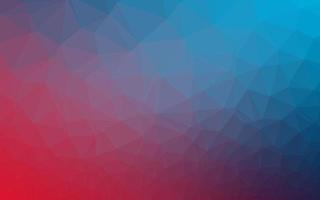 Dark Blue, Red vector blurry triangle texture.