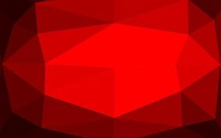 Light Red vector polygon abstract backdrop.