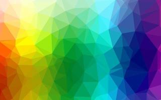 Light Multicolor, Rainbow vector blurry triangle texture.