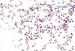 Light Pink vector pattern with chaotic shapes.