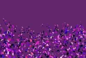 Light Pink, Blue vector texture with random forms.