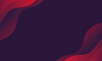 Abstract Red Fluid Wave Background vector