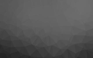 Dark Silver, Gray vector shining triangular background.