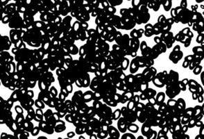 Black and white vector cover with spots.