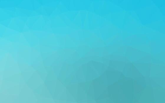 Light BLUE vector shining triangular pattern.