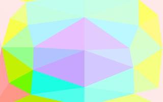 Light Multicolor, Rainbow vector abstract polygonal texture.