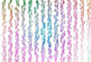 Light Multicolor, Rainbow vector template with repeated sticks.