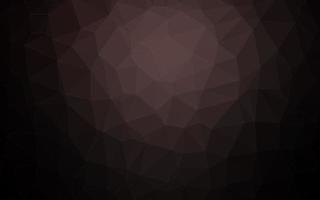 Dark Black vector blurry triangle texture.