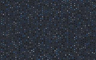 Dark BLUE vector cover with spots.