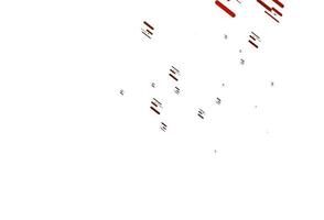 Light Orange vector template with repeated sticks.