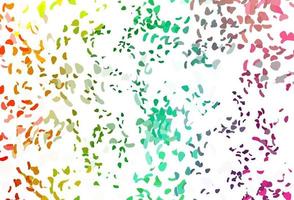 Light Multicolor, Rainbow vector texture with random forms.