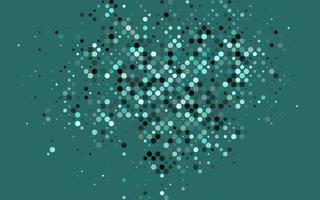 Light BLUE vector background with bubbles.