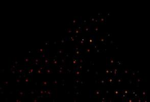 Dark Orange vector pattern in polygonal style with circles.