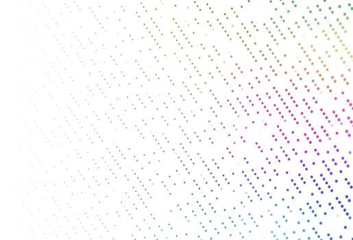 Light Multicolor, Rainbow vector layout with circle shapes.