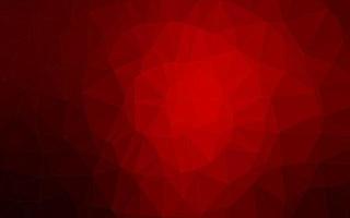 Light Red vector shining triangular background.