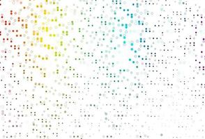 Light Multicolor, Rainbow vector template with circles.