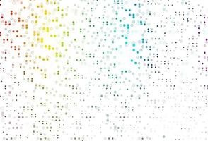 Light Multicolor, Rainbow vector template with circles.