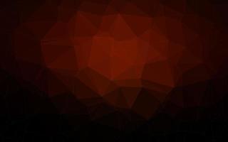 Dark Red vector blurry triangle pattern.