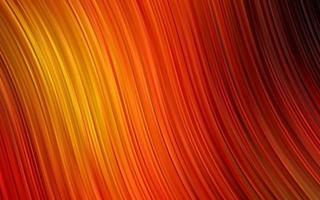 Light Red, Yellow vector background with bent lines.