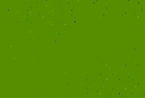 textura de vector verde claro con símbolos financieros.