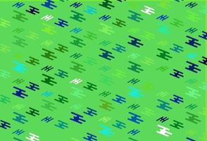 Light Green vector template with repeated sticks.