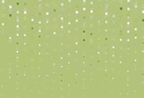 Light Green vector background with rectangles.