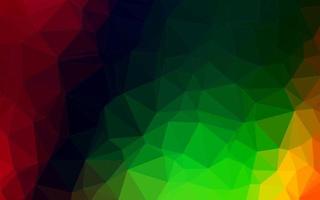 Dark Multicolor, Rainbow vector low poly texture.