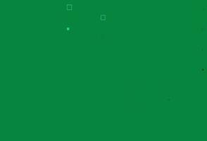 diseño de vector verde claro con rectángulos, cuadrados.