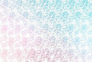 Light blue, red vector texture with disks.