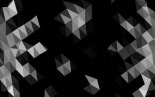 Light Silver, Gray vector blurry triangle pattern.